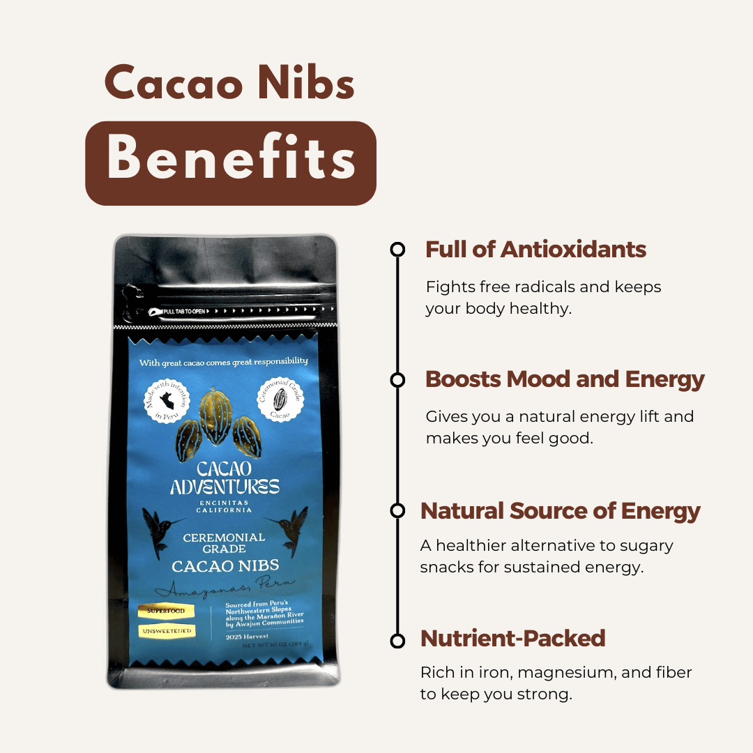 High-Amazon Basin Cacao Nibs